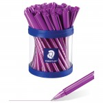 Staedtler Purple Ballpoint Pens, Pack of 40