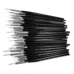 Paint Brushes, Sable Substitute, Pack of 50abc