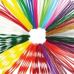 Pipe Cleaners, Pack of 250, Assorted Colours abc