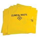 Clinical Waste Refuse Bags, 23x30cm, Pack of 70abc