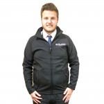 Regatta Uproar Softshell Jacket, ERYC Logo, Black, Medium