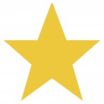 Self-inking Incentive Rubber Stamps, Gold Starabc