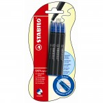 STABILO EASYoriginal Pen Refills, Pack of 6, Blueabc
