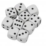 Dice, Traditional Dot, Pack of 10abc