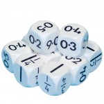 Dice, Fraction and Decimal Place, Pack of 10abc