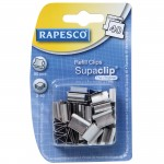 Supaclip 40 Refill Clips, Stainless steel, Pack of 50