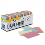 Flash Cards, Assorted Colours, Pack of 1000