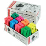 STABILO BOSS ORIGINAL Highlighters, Pack of 48, Assorted Colours