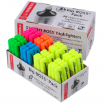 STABILO Big Boss Pack, Assorted Colours, Pack of 48
