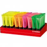 STABILO NEON Highlighters, Pack of 42, Assorted Colours