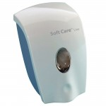 Soft Care Foam Soap Dispenser, Whiteabc