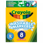 Super Washable Markers, Pack of 8abc