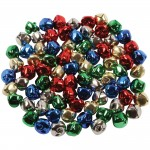 Jingle Bells, Assorted Colours, Pack of 80abc