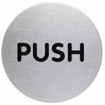 Pictogram Sign, Push