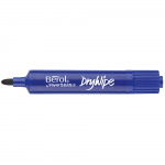 Berol Drywipe Markers, Round Tip, Pack of 8, Assorted Coloursabc