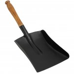 Household Shovel, Square, Wooden Handle, 250mm x 220mmabc