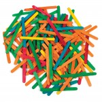 Lollipop Sticks, Pack of 100, Coloured