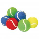 Tennis Playballs, 4 colours, Pack of 12abc