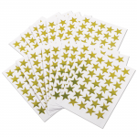 Peel and Stick Stars, Pack of 700, Gold abc