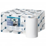 Wiping Paper, Tork Reflex Plus, Mini, 2 Ply, White, 67m, 200 Sheets, Pack of 9