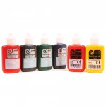 Marbling Ink, Assorted Colours, Pack of 6abc
