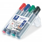 Lumocolour Flipchart Markers, Pack of 4