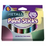 Little Brian Paint Stick, Metallic, Pack of 6, 10g