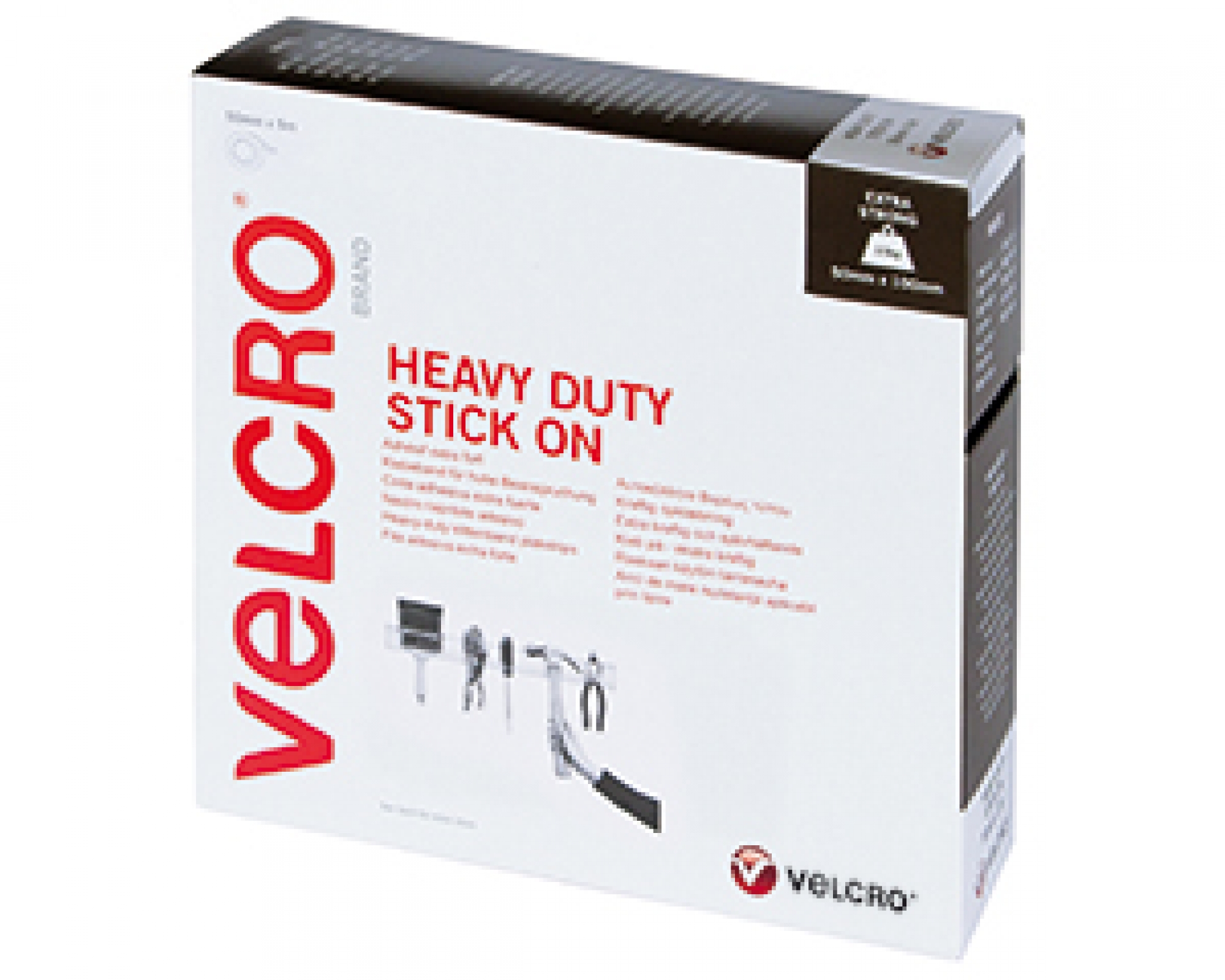 Velcro Tape, Heavy Duty, (White), 50mmx5m, - Supplies East Riding